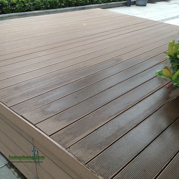 Design a composite deck without railing using Sumuchang’s stylish solutions
